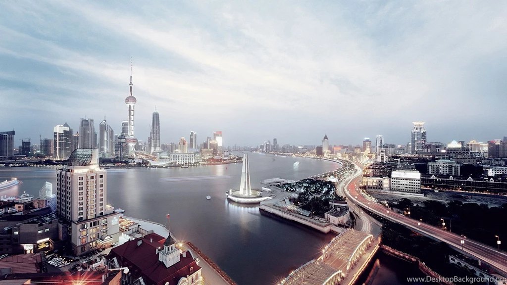 Shanghai Skyline Wallpapers