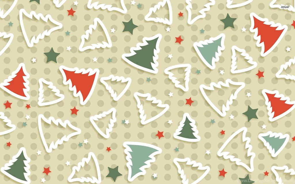 Christmas Tree Pattern Wallpapers Holiday Wallpapers