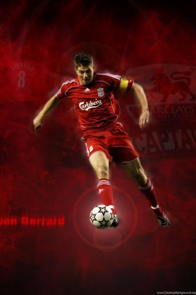 640x960 Steven Gerrard Iphone 4 Wallpapers