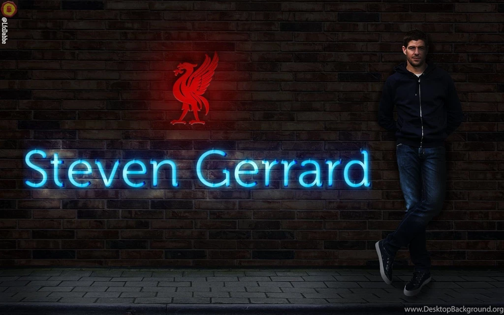 Steven Gerrard Neon Wallpapers By LFCstuffDabboe On DeviantArt