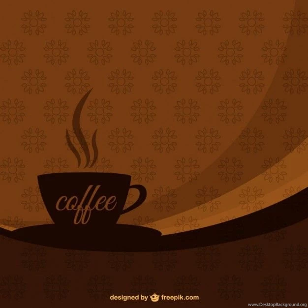 Coffee Cup Backgrounds Vector