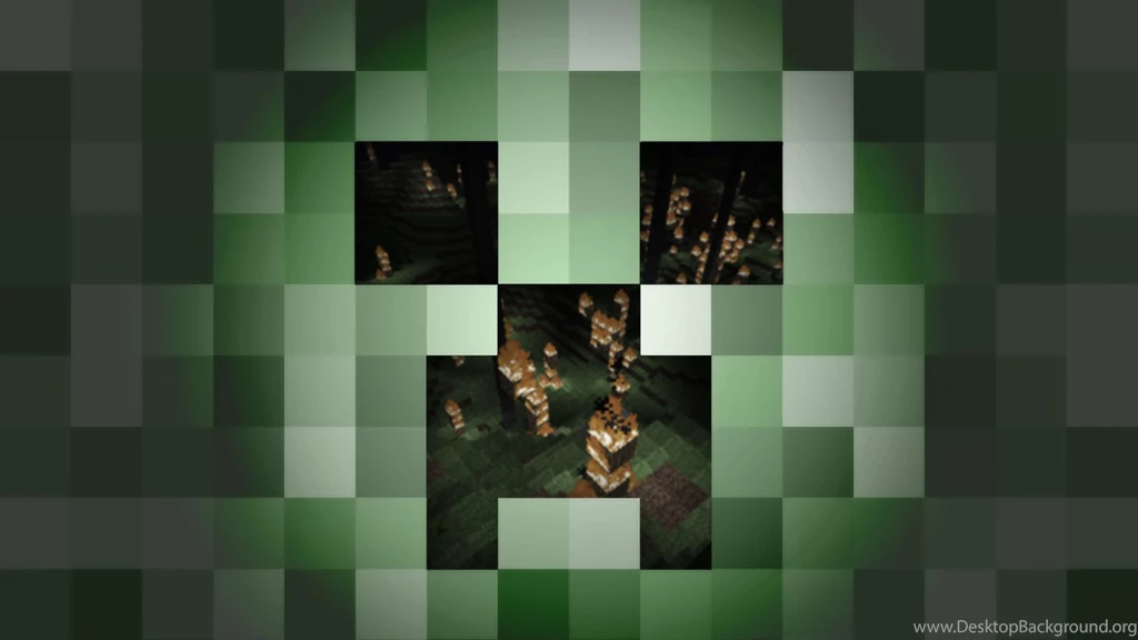 Minecraft Creeper Desktop Backgrounds