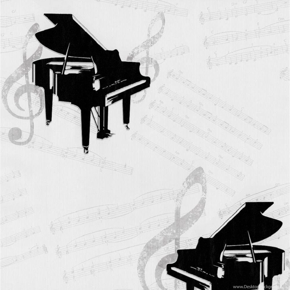 P&S Dieter Bohlen Grand Piano Music Notes Textured Wallpapers 13153 10