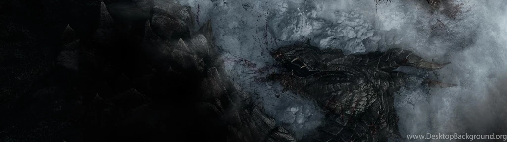 The Elder Scrolls Skyrim Warrior Dragon Snow Hd Wallpapers
