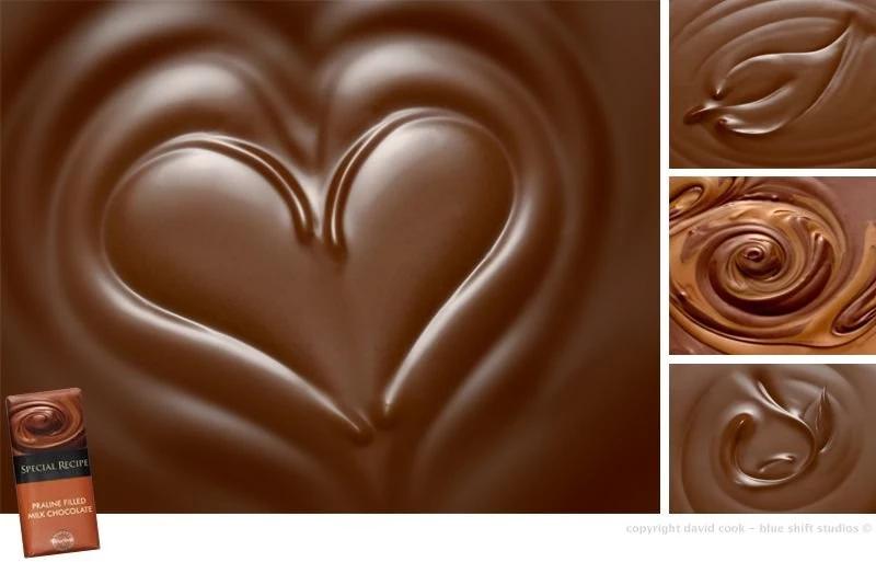 Chocolate Backgrounds For Packaging