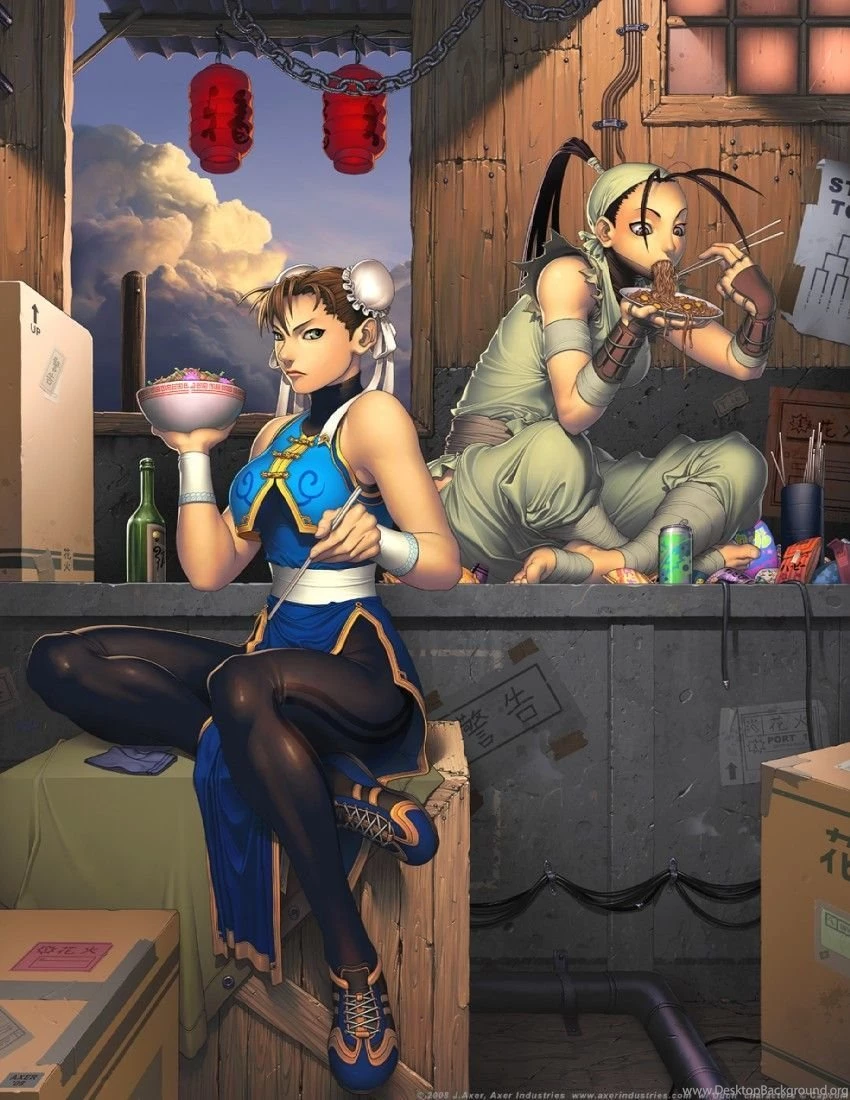 Chinese Clothes Chun Li Ibuki Street Fighter Video Games Wallpapers ...