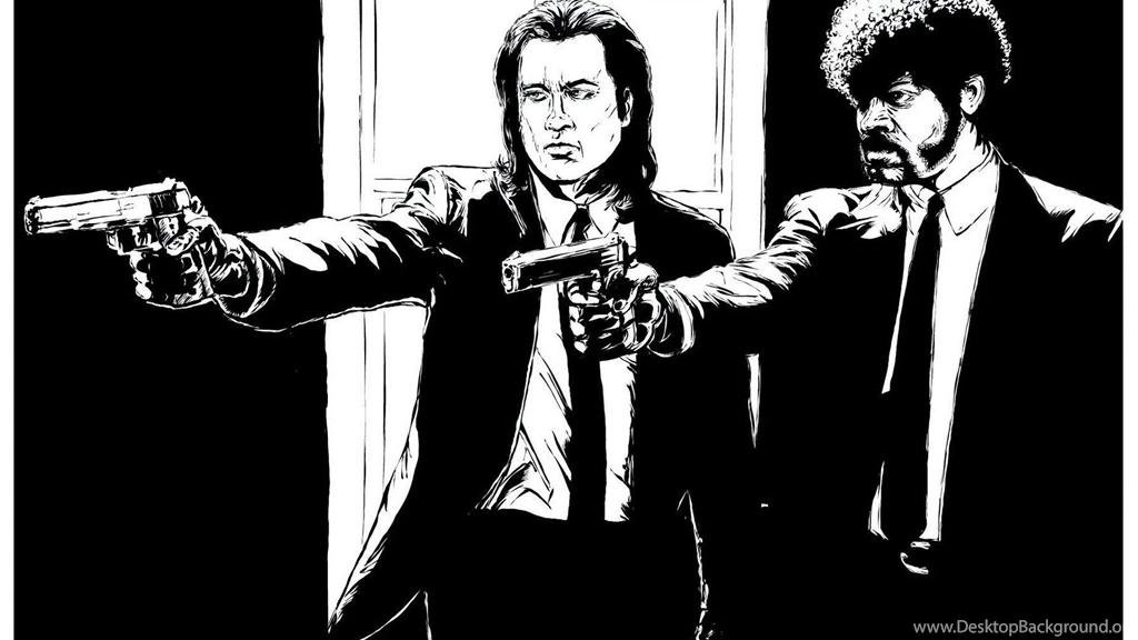 PULP FICTION Crime Thriller Drama Comedy Wallpapers