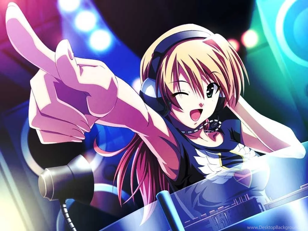 Anime Babe Girl Dj Wallpapers Wallpapers