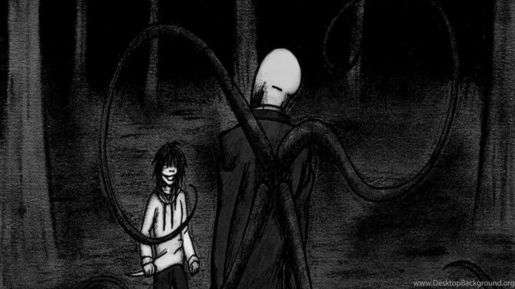 Wallpapers Jeff The Killer Slender Vs Round High Quality And ...