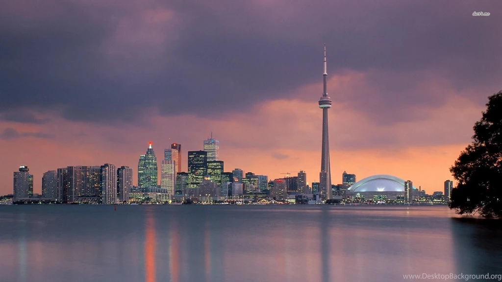 Toronto Skyline Wallpapers World Wallpapers