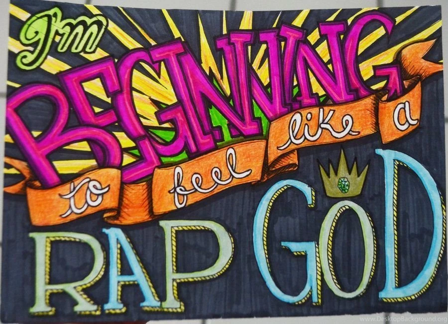 DeviantArt: More Like Rap God   Eminem By MidnightArtists