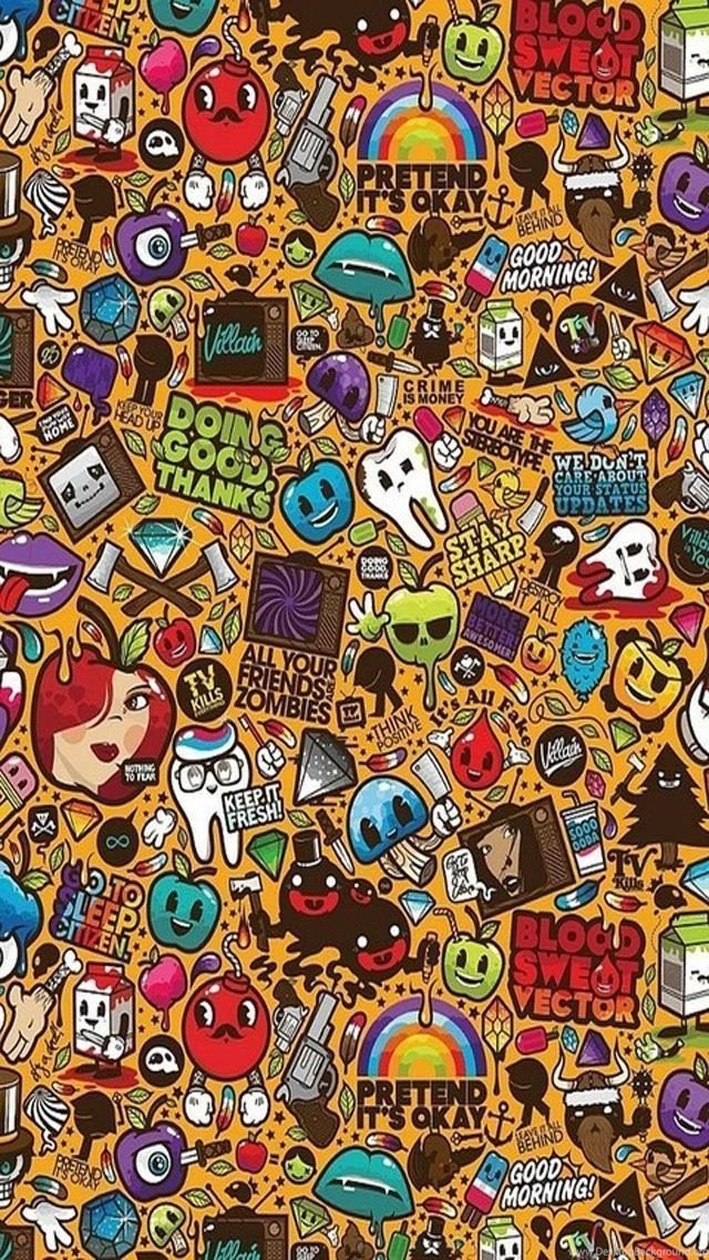 Cute Cartoon Iphone Wallpapers 09