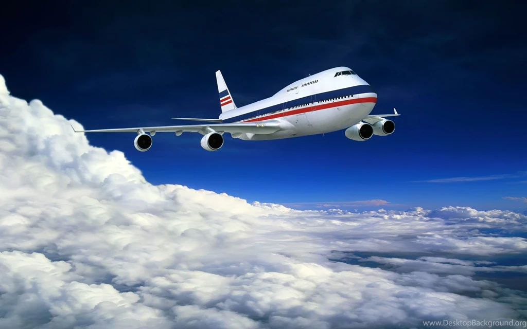 Airplane In Flight Wallpaper.jpg