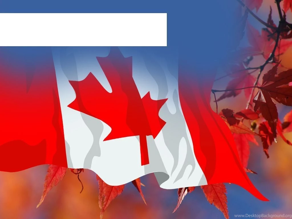 Free Canadian Flag Backgrounds For PowerPoint Flags PPT Templates