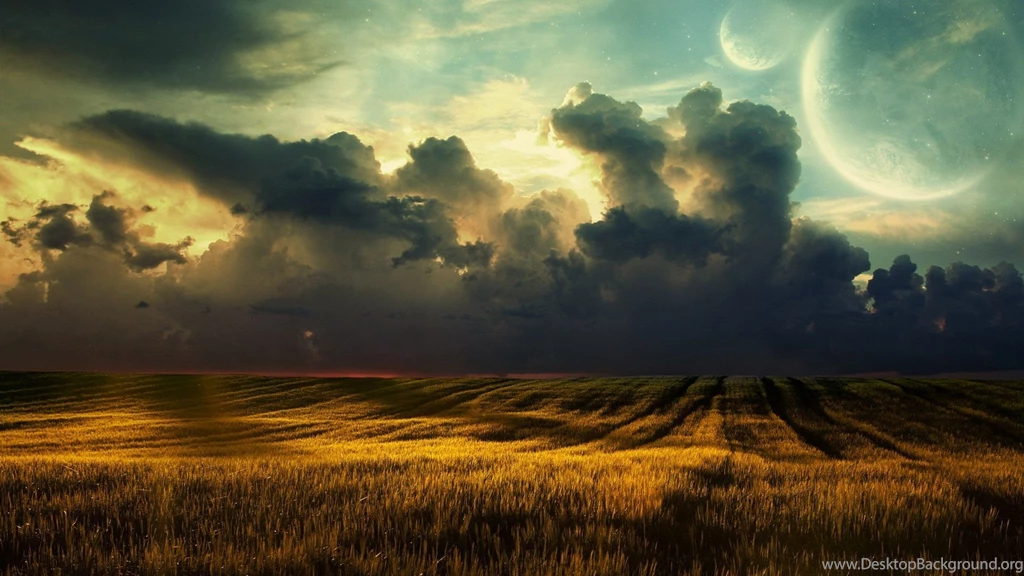 3d Space Scene Wallpapers 1920x1080   (