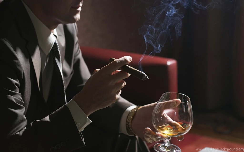 Download Wallpapers 2560x1600 Man, Businessman, Arms, Cigar ...