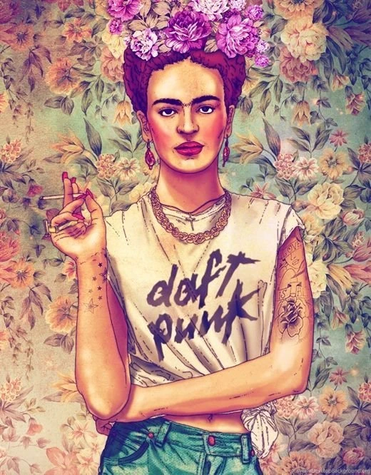 Frida Kahlo Loves Daft Punk By GigaGalactic On DeviantArt