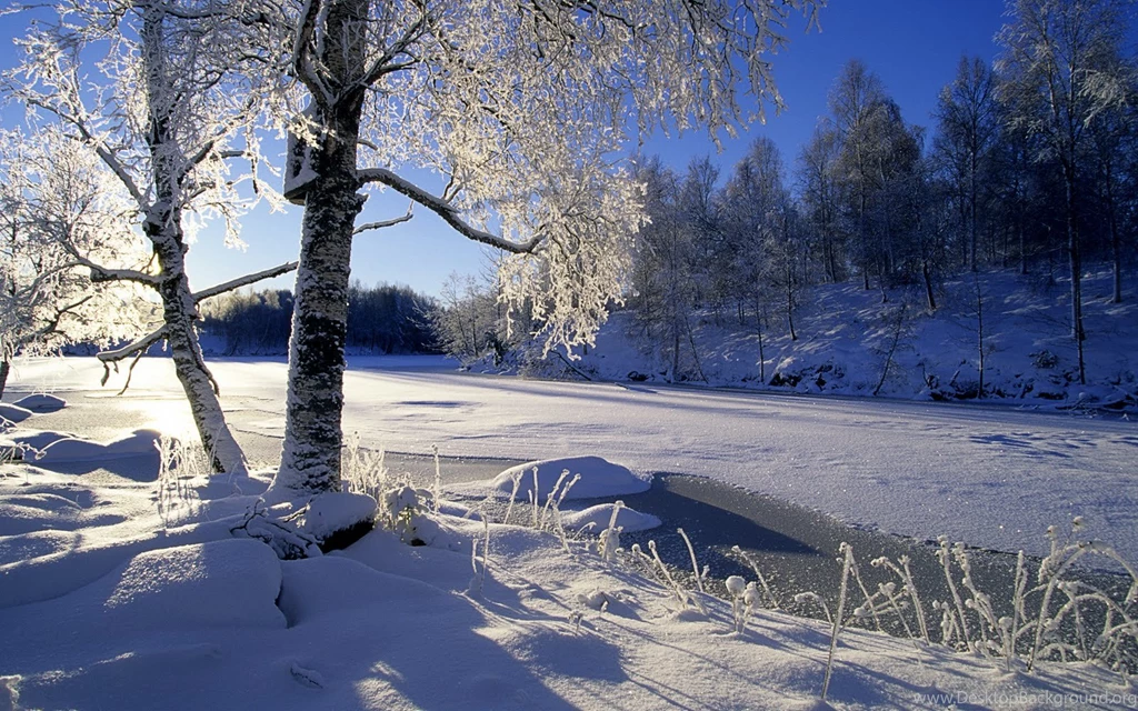 Winter Landscape Desktop Wallpapers, Winter Landscape Backgrounds ...