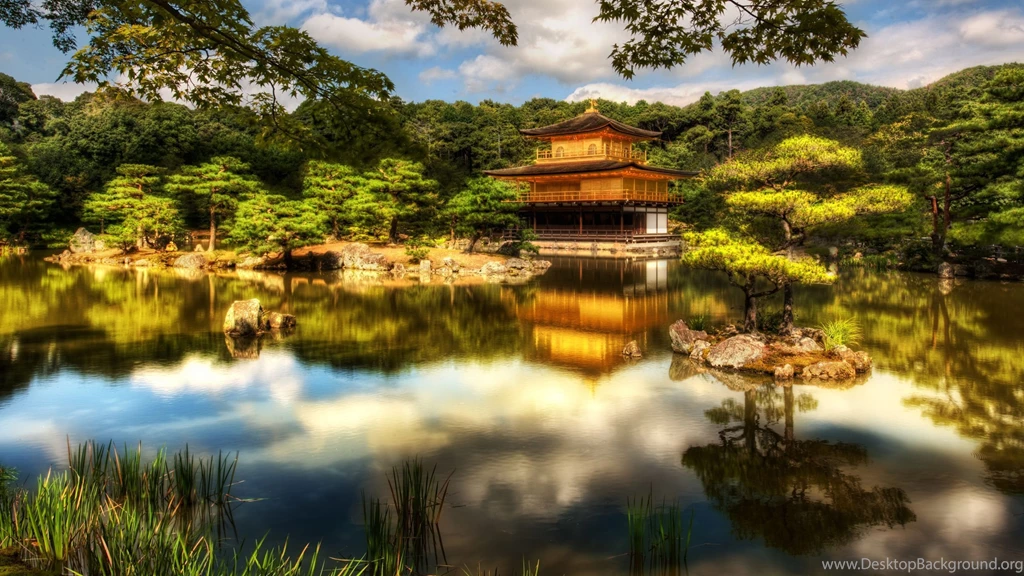 The Golden Pavilion (HD) Widescreen Wallpapers
