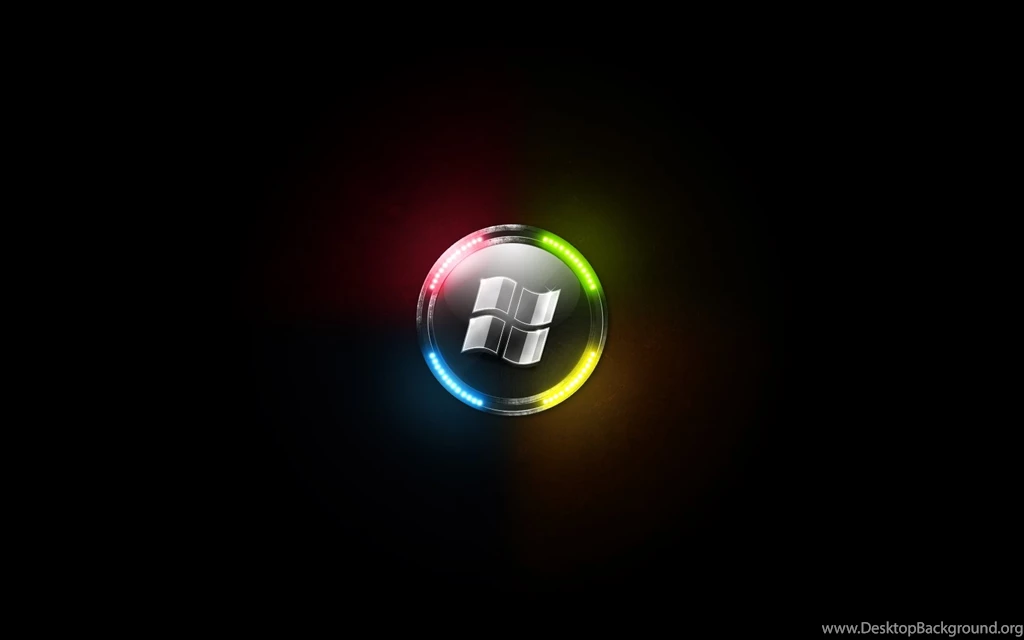 Microsoft Windows On A Black Backgrounds Wallpapers And Images ...
