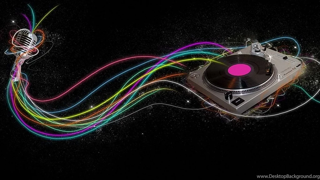 1366x768 Mic And DJ Gear Desktop PC And Mac Wallpapers