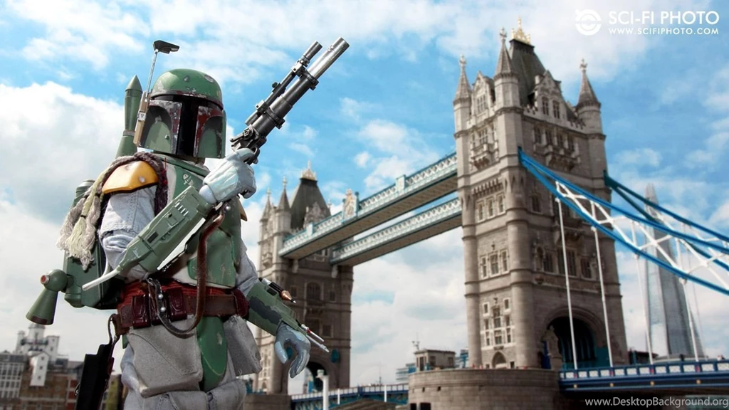 Boba Fett In London: Tower Bridge – Wallpapers