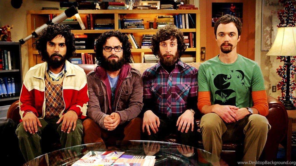 Big Bang Theory Funny Beards HD Wallpapers Cool Wallpapers