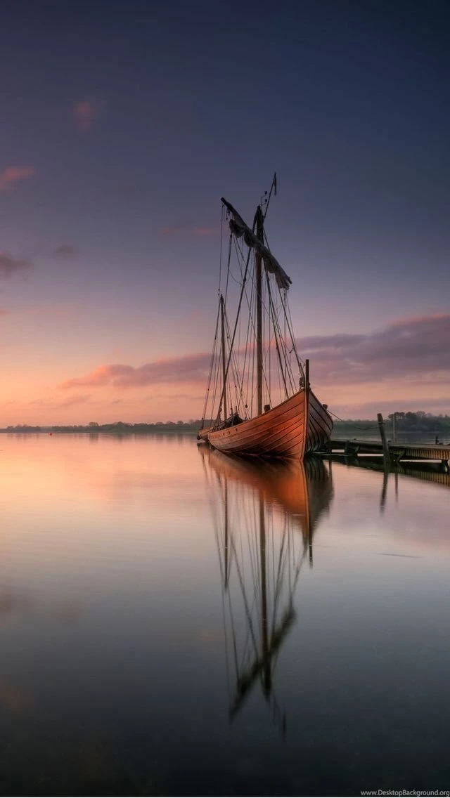 The Wallpapers Of Beautiful Viking Ship In Denmark   Beach Wallpapers