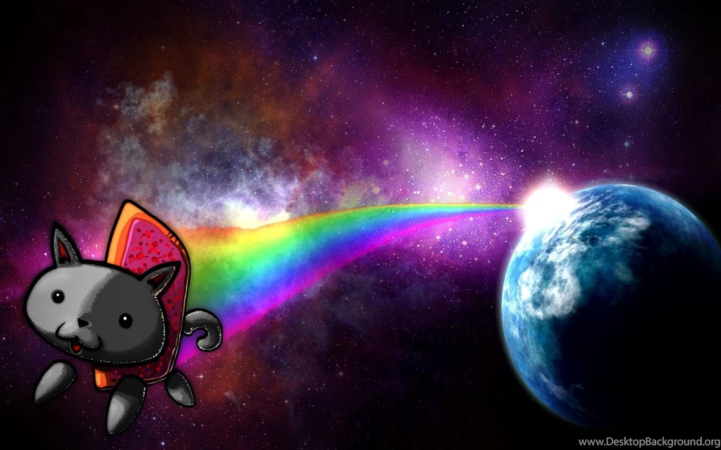 Nyan Cat Outer Space HD Wallpapers