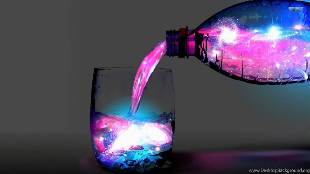 A Glass Of Space Wallpapers Fantasy Wallpapers