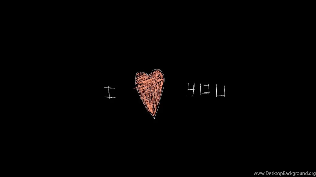 Art Love Black Backgrounds Wallpapers Full HD