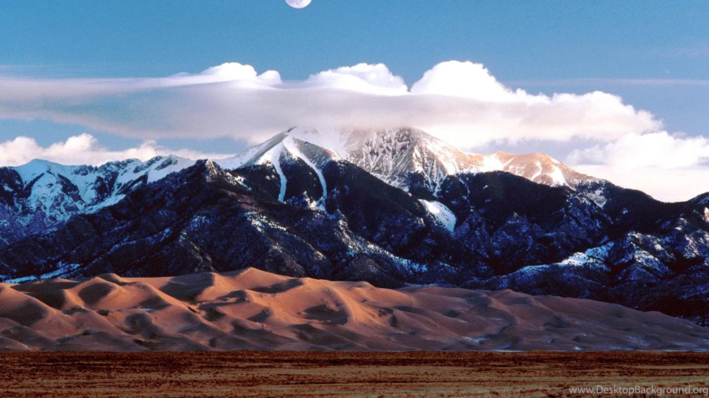 Mountains Landscapes Nature Colorado Sand Dunes National Park Land ...