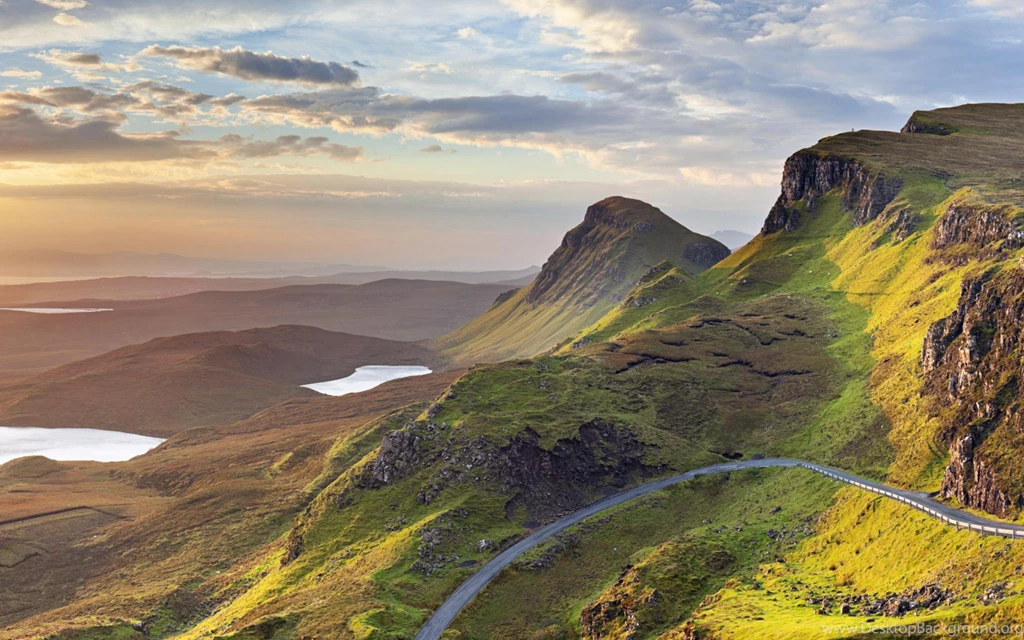 Scotland Road Landscape HD Wallpapers