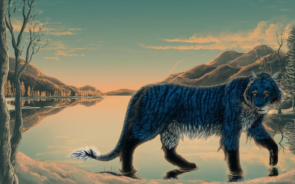 Fantasy Wildlife Abstract Animal Creative Design Art HD Wallpapers ...