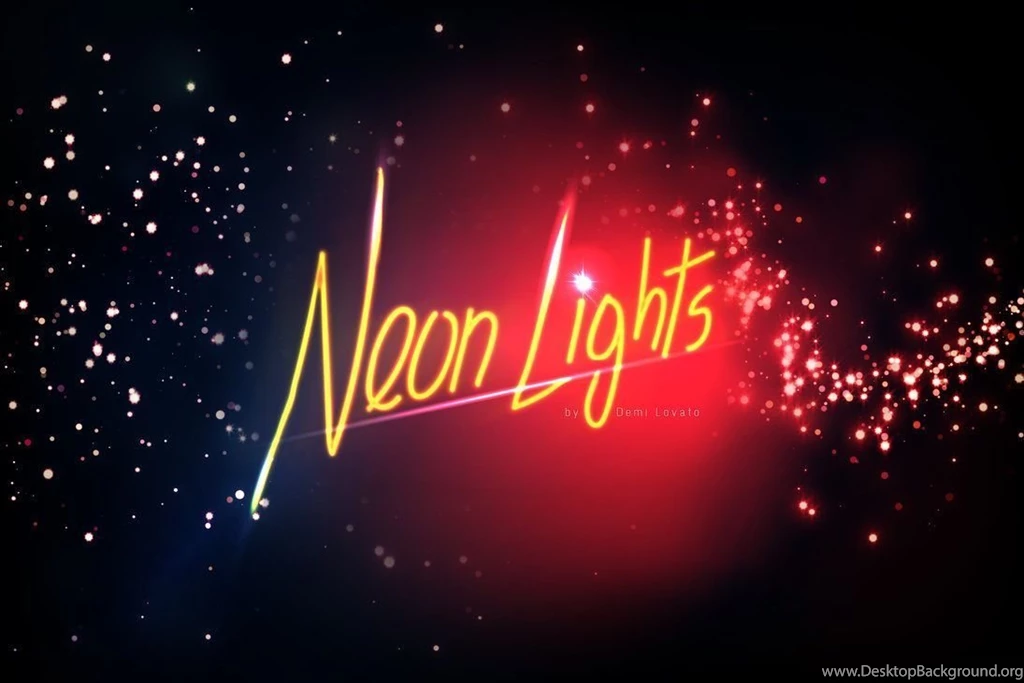 Red Neon Lights Wallpaper Images