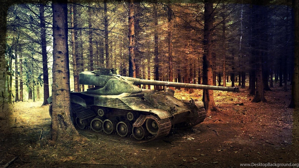 World Of Tanks Tanks Forests Trees Military Weapons Nature ...