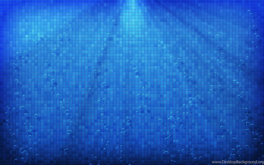 Full HD Wallpapers + Backgrounds, Underwater, Bubbles, Squares, Blue