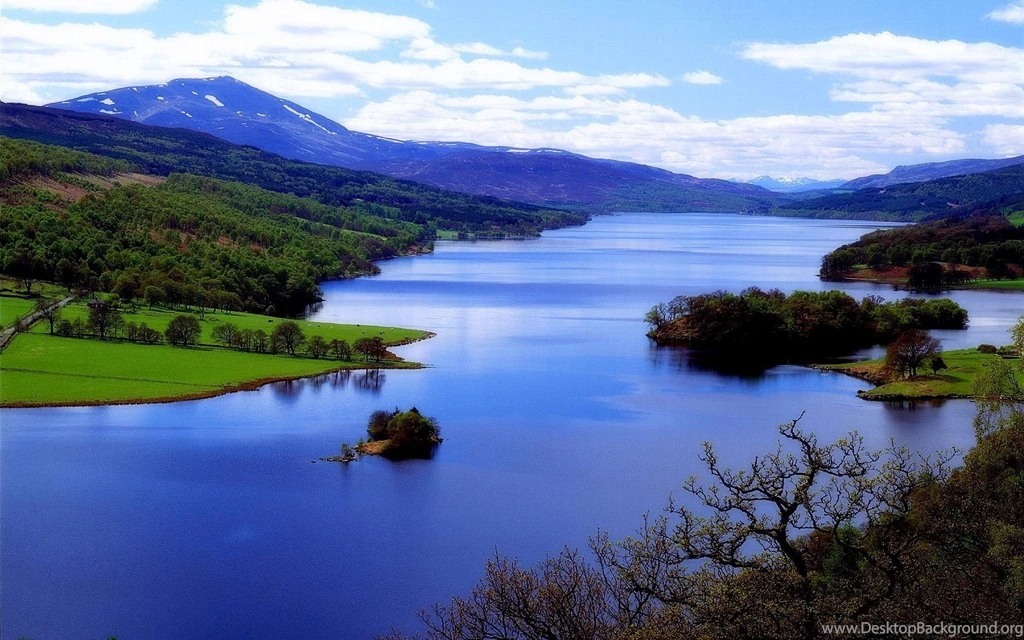 Queens View, Loch Tummel, Scotland Computer Wallpapers, Desktop ...