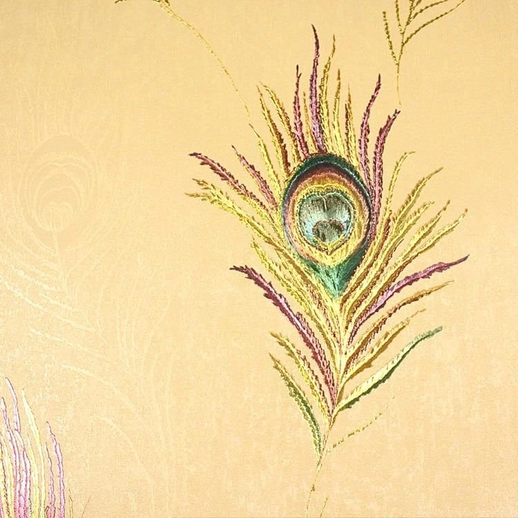 Compare Prices On Peacock Feather Background Online Shopping/Buy ...