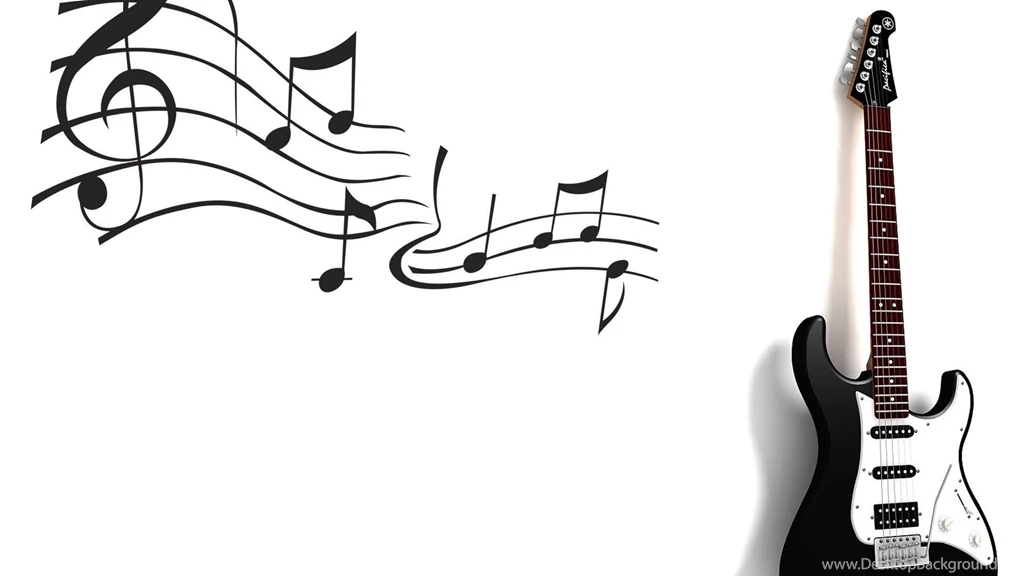 Black And White Guitar Wallpapers 165135