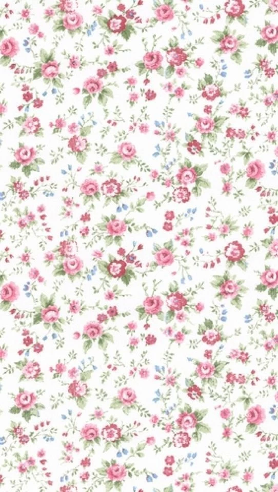 Wallpaper By The Yard Abby Rose Vintage Look Floral Trail Shabby Desktop Background