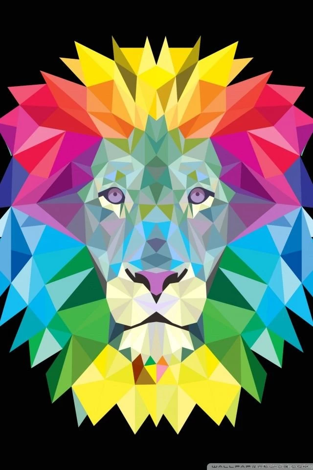 Vector Lion HD Desktop Wallpapers : Widescreen : High Definition ...
