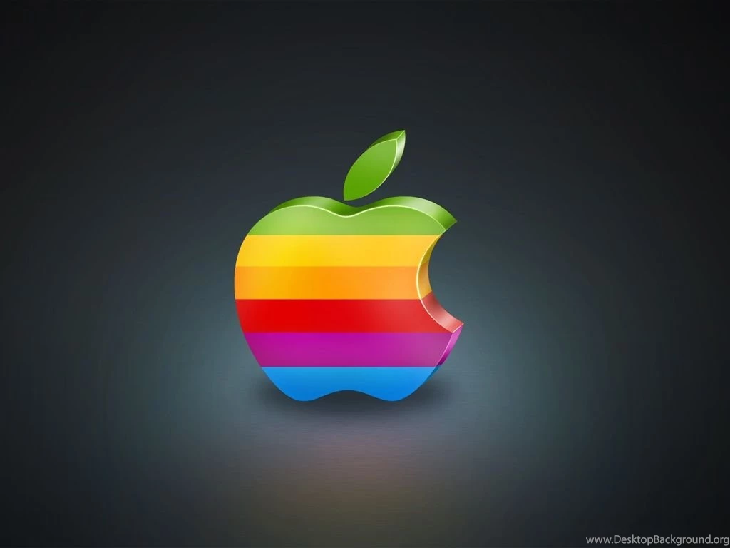 3D Colorful Apple Wallpapers