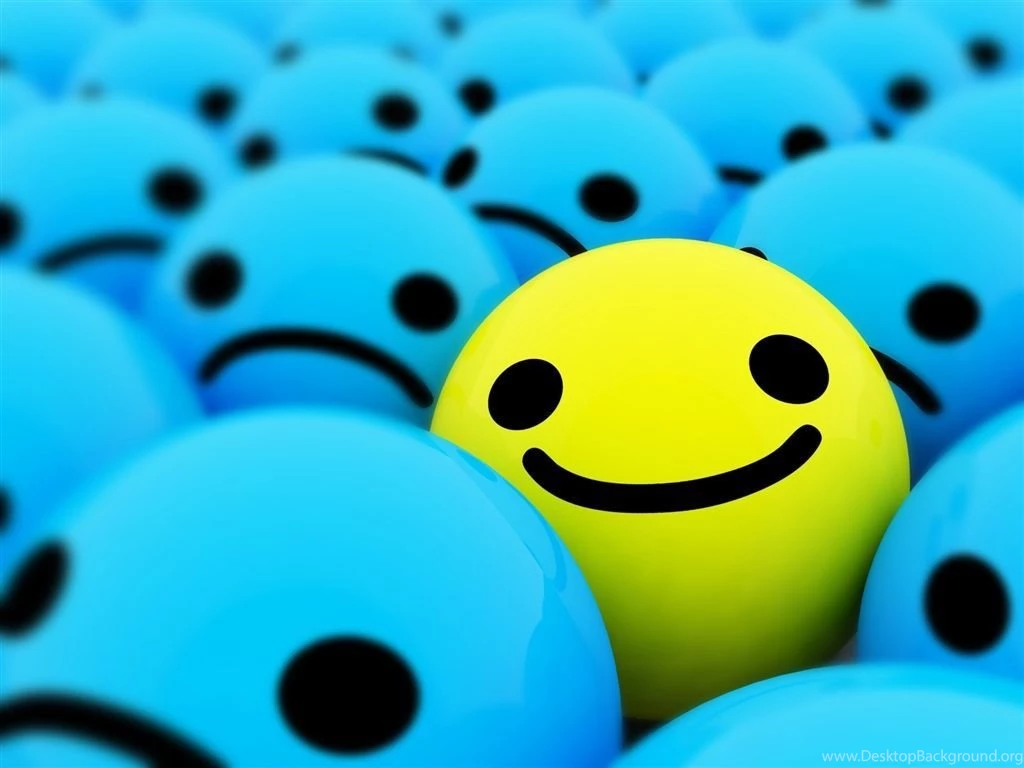Happy Smiling Faces 3D Wallpapers