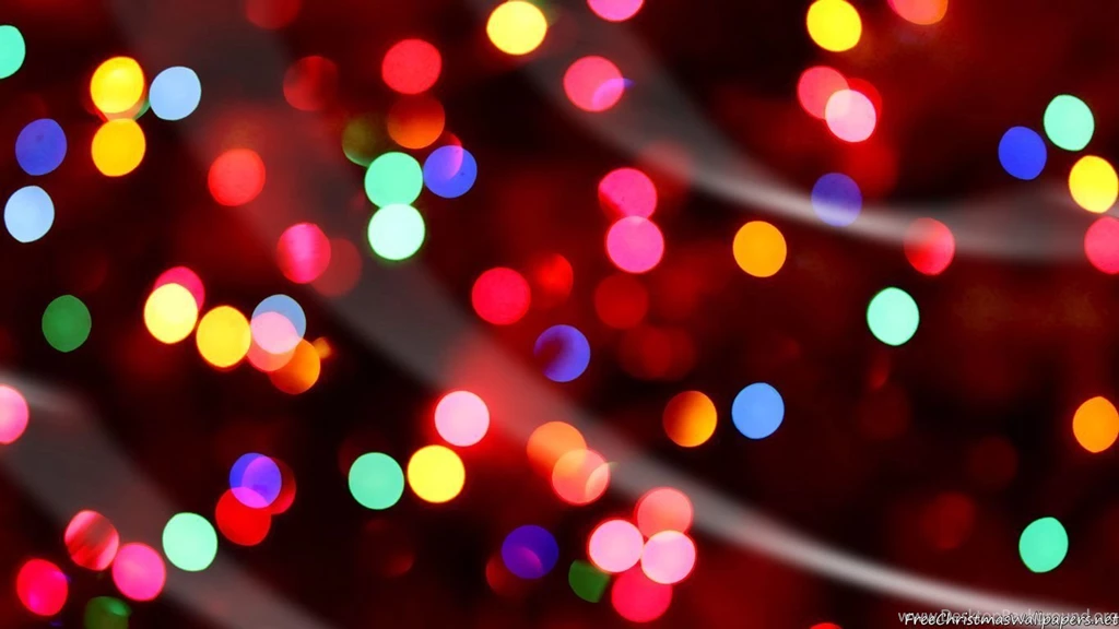 HD Christmas Celebration Lights Wallpapers