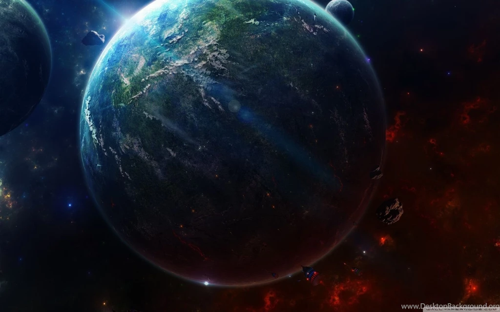 Earth From Space Art Wallpapers 2560x1600