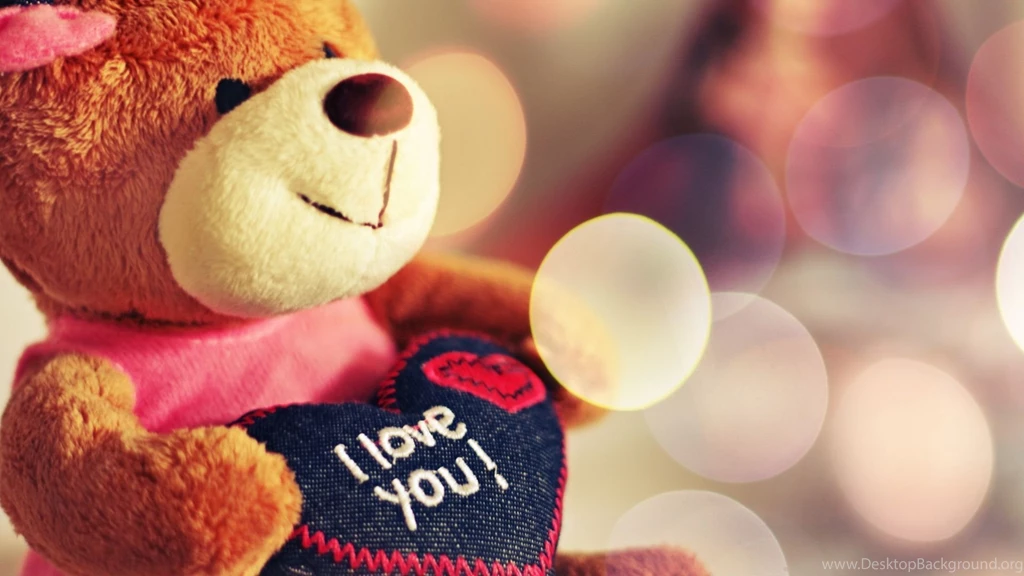 I Love You Teddy Bear Wallpapers