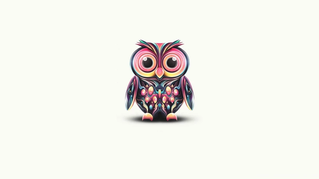 Cartoons Abstract Birds Owls Anime Simple Backgrounds Widescreen ...