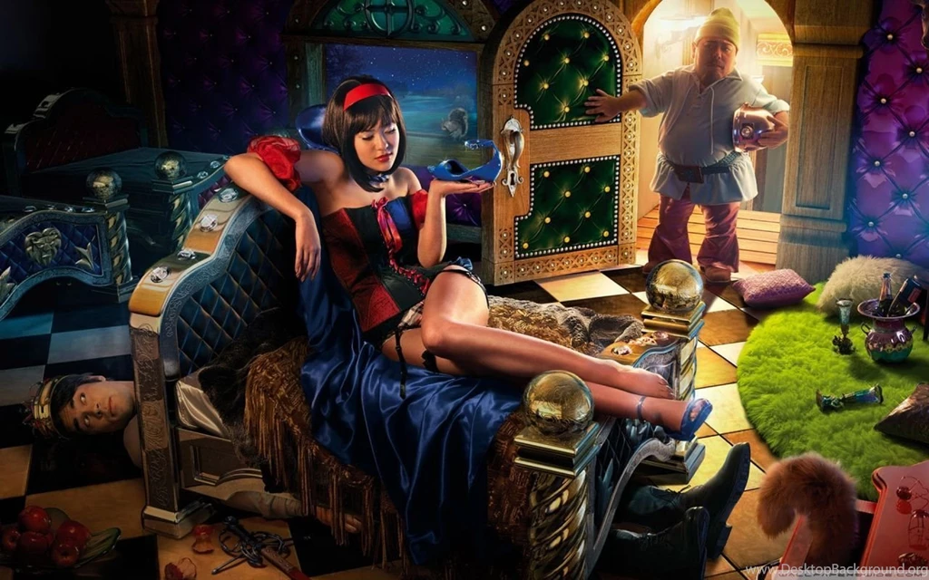 Snow White Funny HD Desktop Wallpapers : Widescreen : High ...