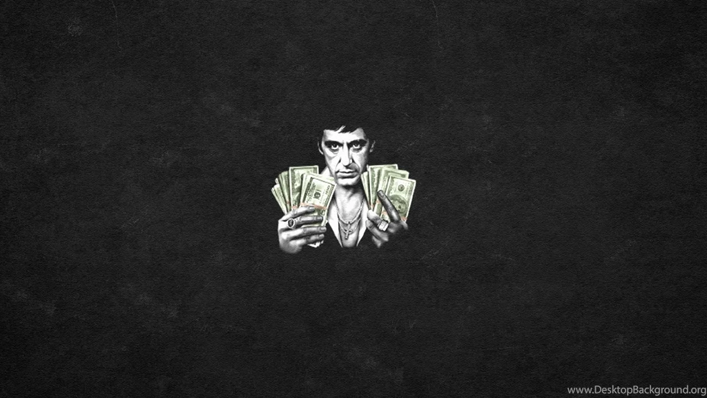 Download Wallpapers 1920x1080 Scarface, Al Pacino, Drawing Full HD ...